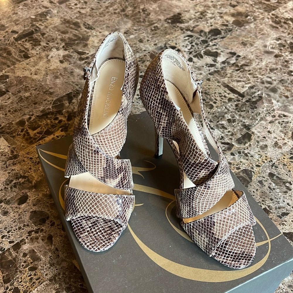 Enzo Angiolini 71/2 EAMETZ Brown Multi